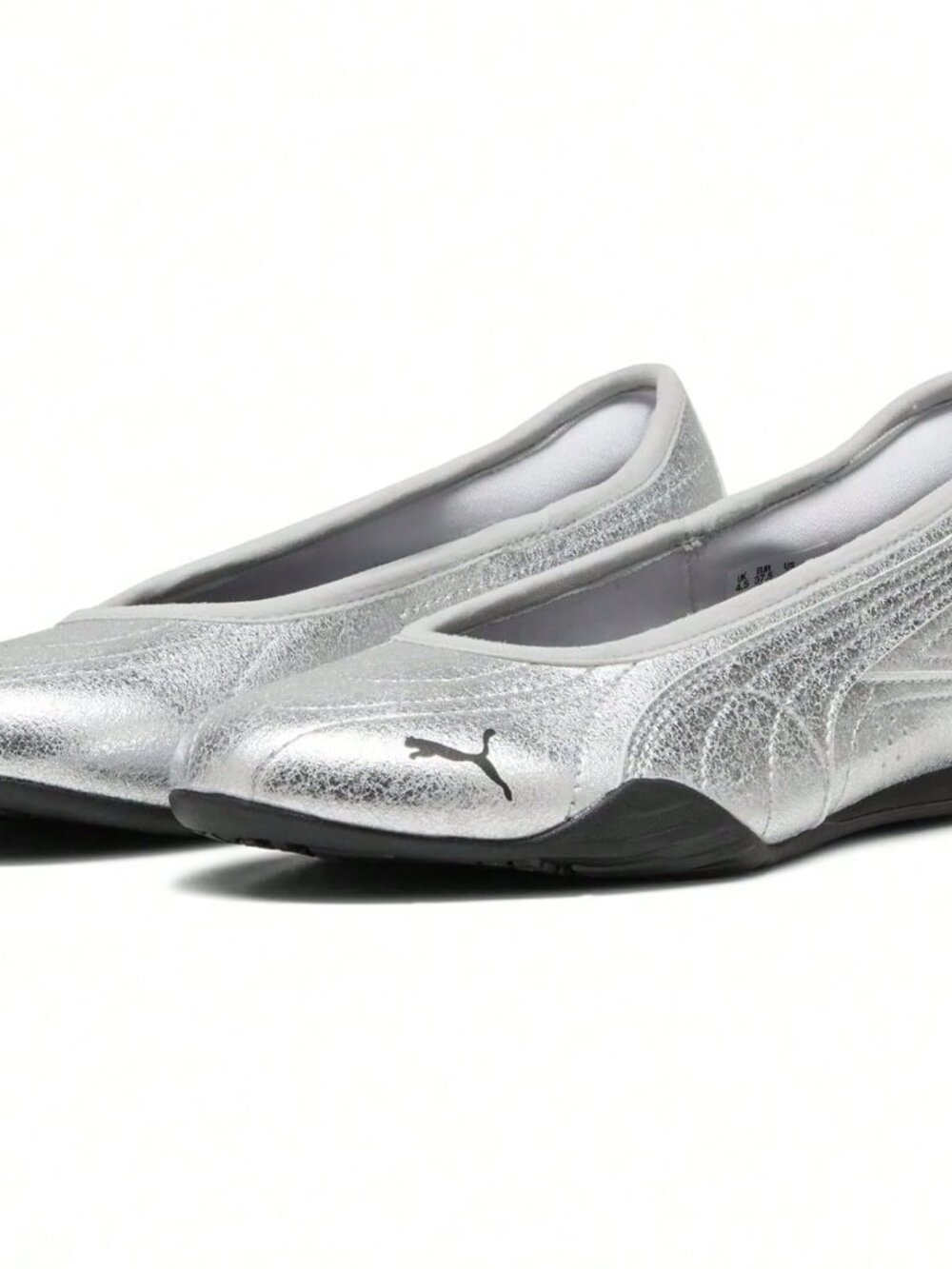 Puma Women's Catch Soleil Ballerina Flats - Silver